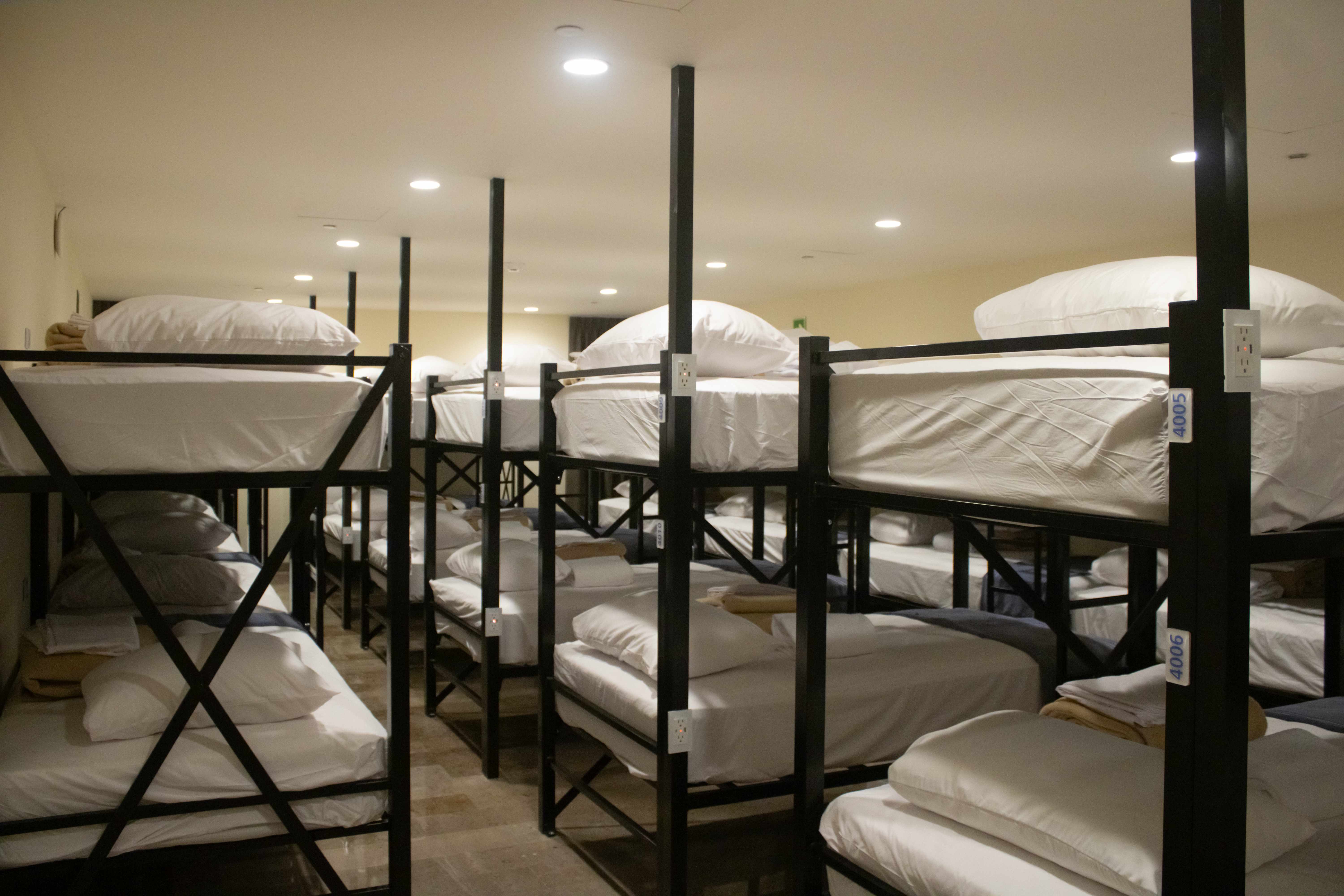 Vista panorámica del dormitorio